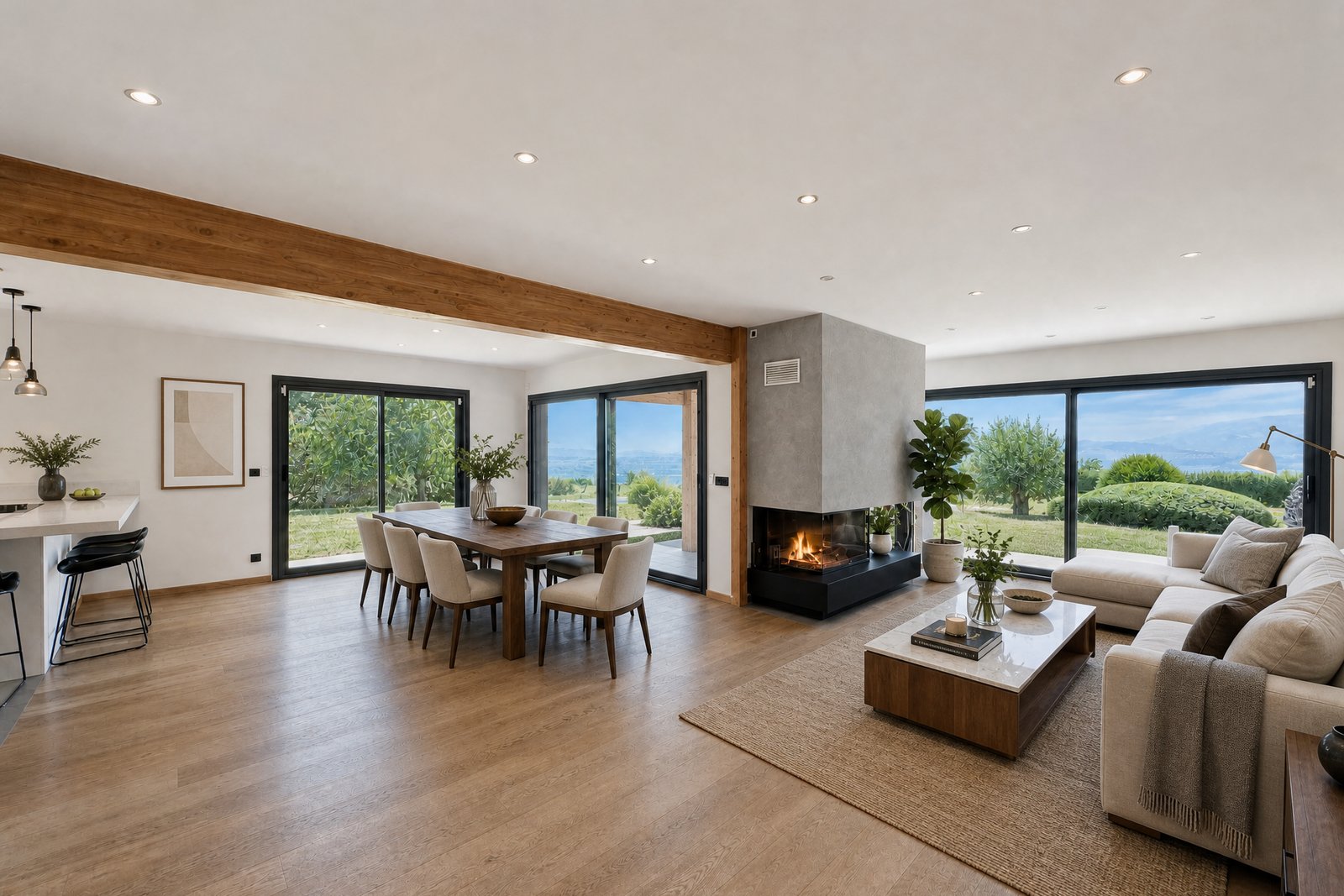 Pièce après le traitement Meubler sur mesure